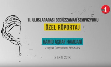 Hamid Aşraf Hamdani 11. Uluslararası Bediüzzaman Sempozyumu izlenimlerini TV111'e anlattı. 