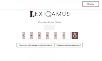 Akademik alanda umut veren bir girişim: Lexiqamus