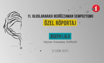 Joseph Lalo 11. Uluslararası Bediüzzaman Sempozyumu izlenimlerini TV111'e anlattı.