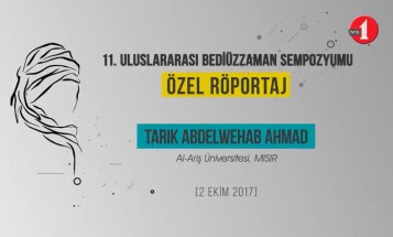 Tarık Abdelwehab Ahmad 11. Uluslararası Bediüzzaman Sempozyumu izlenimlerini TV111'e anlattı. 