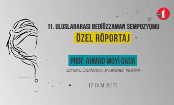 Ahmad Moyi Gada 11. Uluslararası Bediüzzaman Sempozyumu izlenimlerini TV111'e anlattı. 