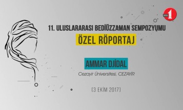 Ammar Djidal 11. Uluslararası Bediüzzaman Sempozyumu izlenimlerini TV111'e anlattı. 