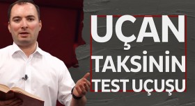 Uçan Taksi Test Uçuşunu Yaptı