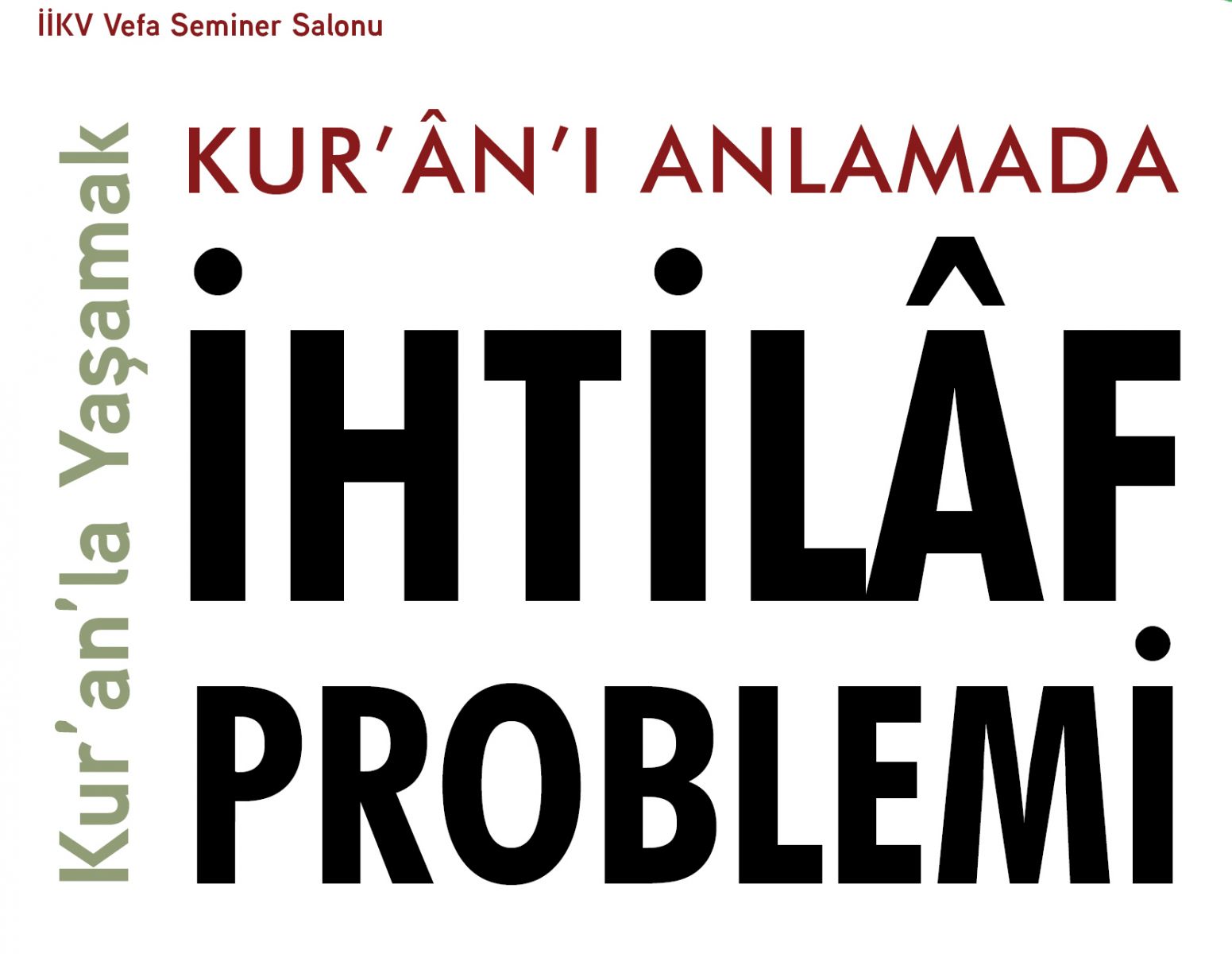 Prof. Dr. Şadi Eren İİKV'nda Kur'an tefsirinde yaşanan ihtilafların nedenlerini anlatacak