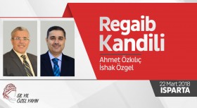 Regaib Kandili Özel Programı 