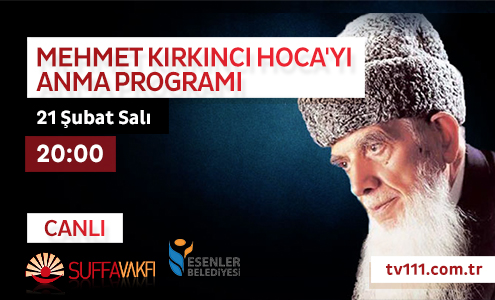 Mehmet Kırkıncı Hoca'yı Anma Programı