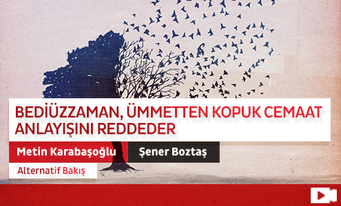 Bediüzzaman, Ümmetten Kopuk Cemaat Anlayışını Reddeder 